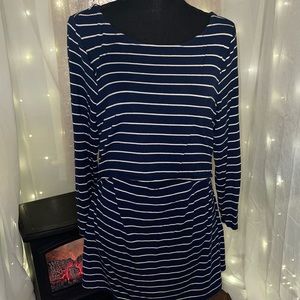 Gap Body Striped Nursing Top Medium